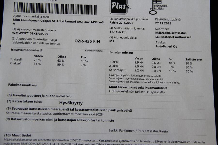 Mini Countryman vaihtoauto