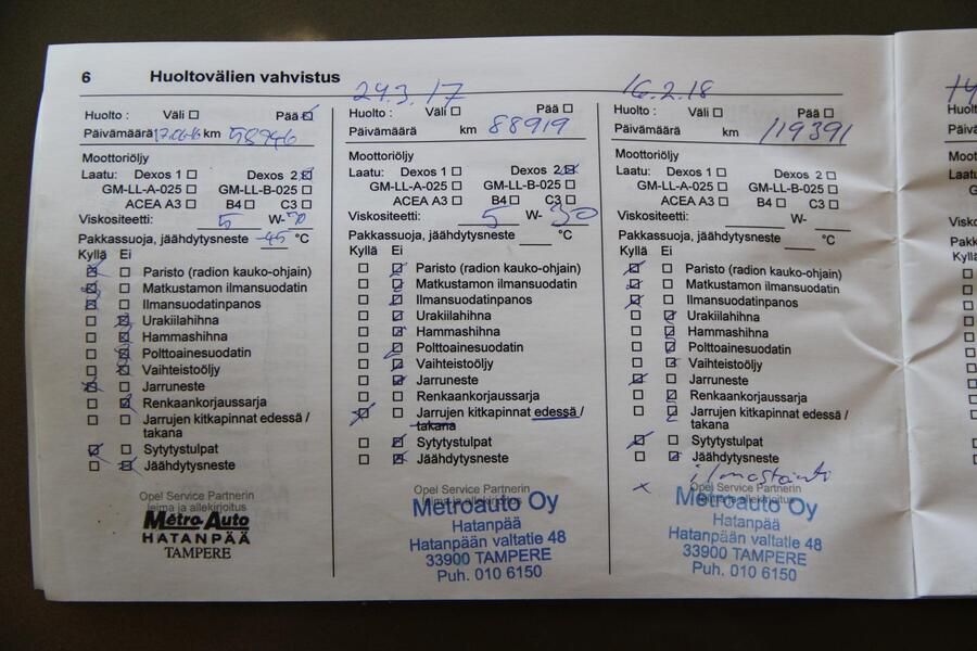 Opel Insignia vaihtoauto