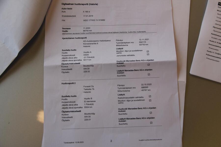 Mercedes-Benz A vaihtoauto