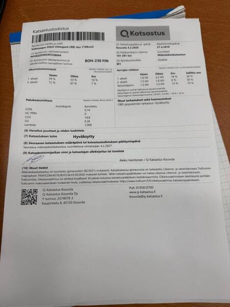 Volkswagen Polo vaihtoauto