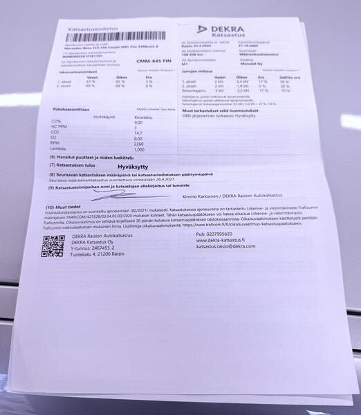 Mercedes-Benz CLK vaihtoauto