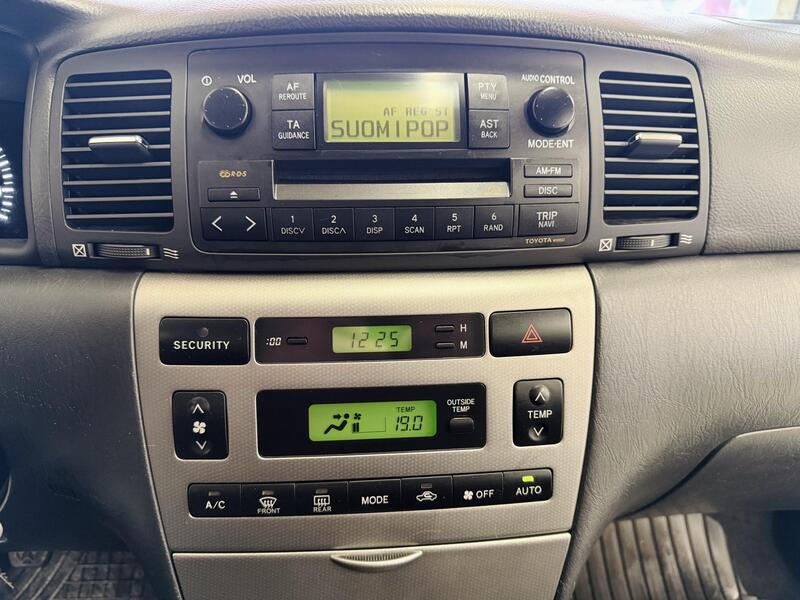 Toyota Corolla vaihtoauto