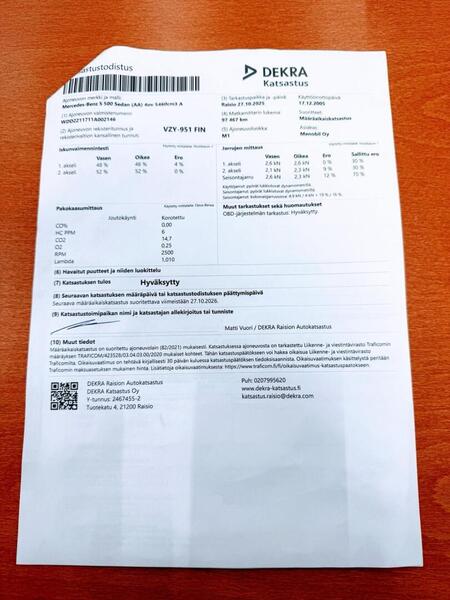 Mercedes-Benz S vaihtoauto