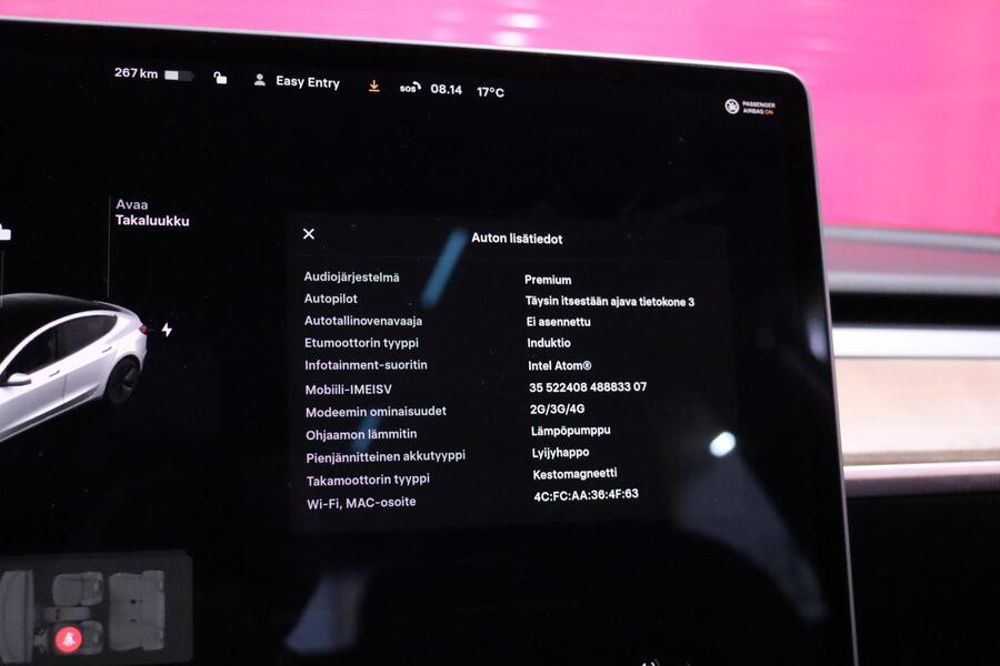 Tesla Model 3 vaihtoauto