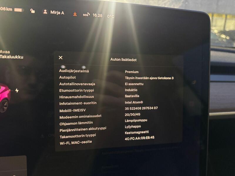 Tesla Model 3 vaihtoauto