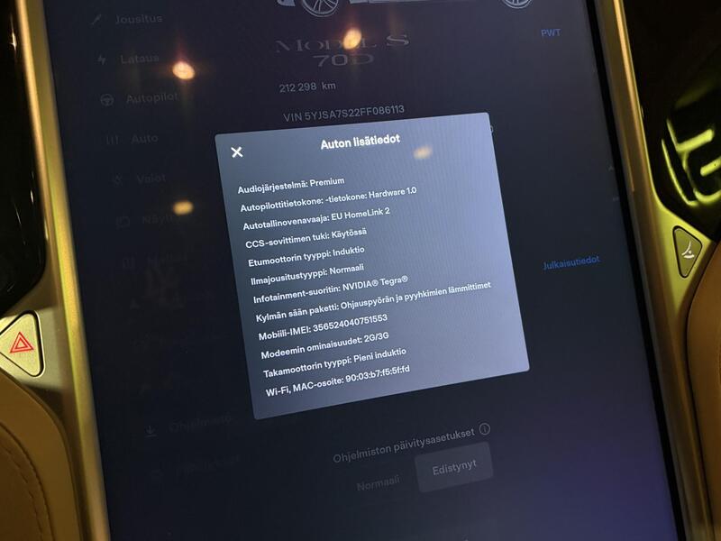 Tesla Model S vaihtoauto