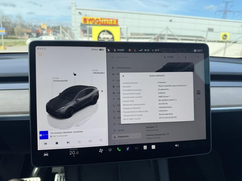 Tesla Model Y vaihtoauto