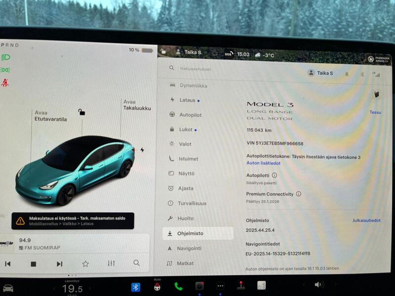 Tesla Model 3 vaihtoauto