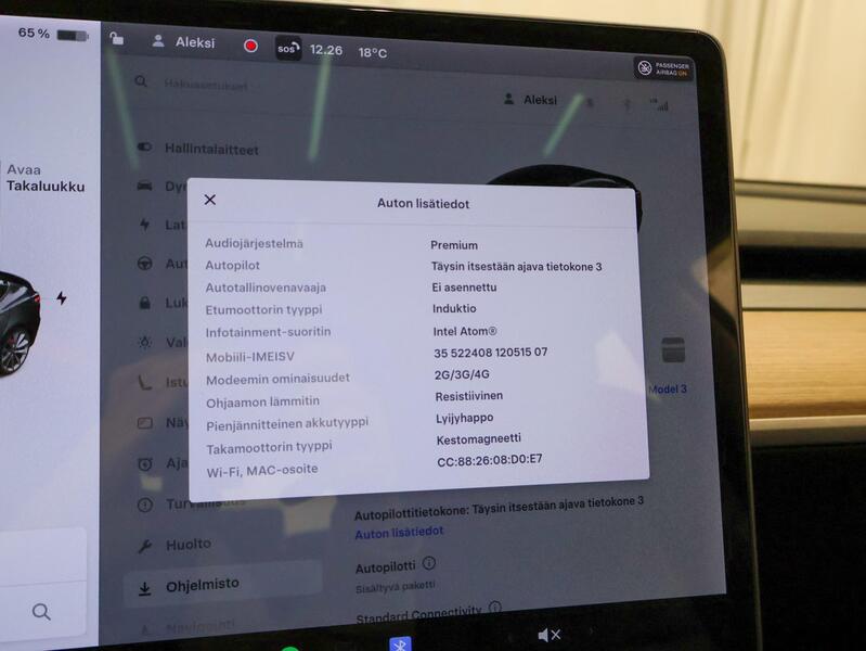 Tesla Model 3 vaihtoauto