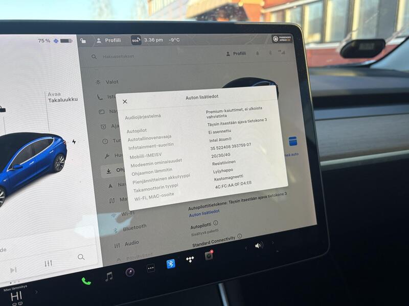 Tesla Model 3 vaihtoauto