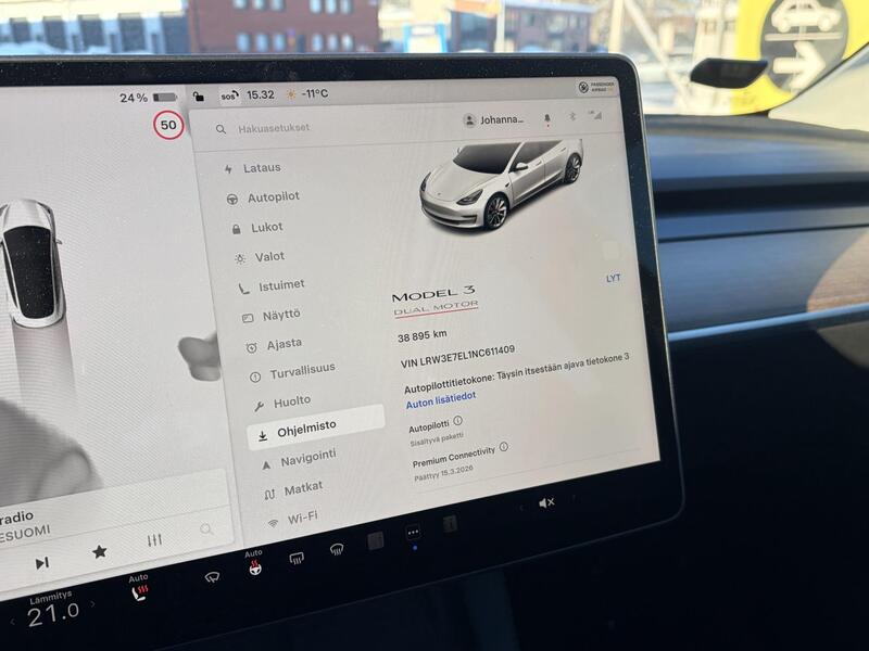 Tesla Model 3 vaihtoauto