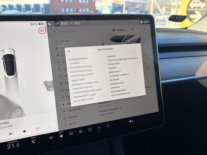 Tesla Model 3 vaihtoauto