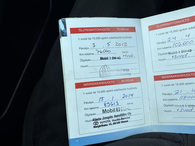 Toyota Avensis vaihtoauto