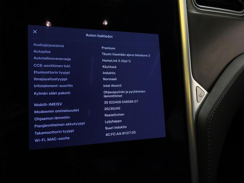 Tesla Model S vaihtoauto