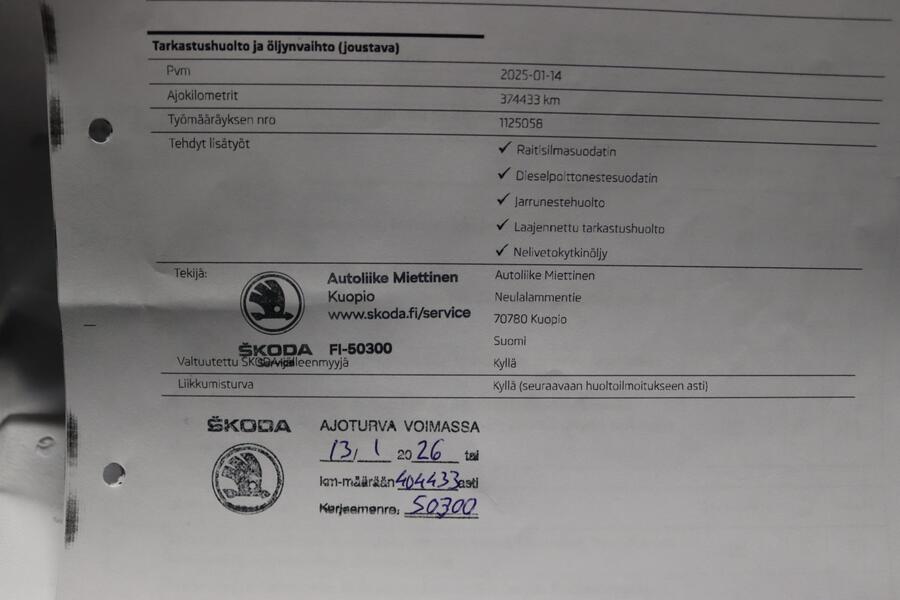 Skoda Octavia vaihtoauto