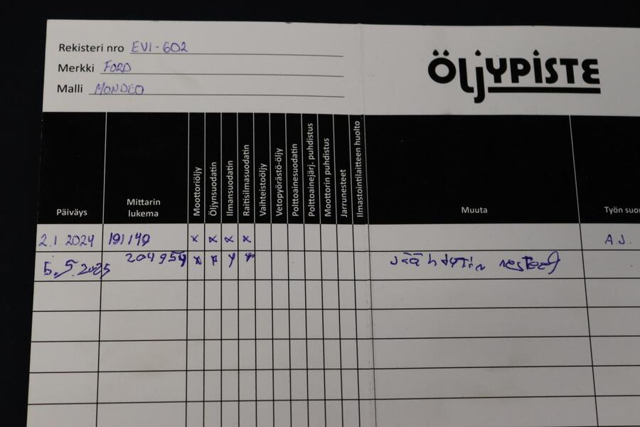 Ford Mondeo vaihtoauto