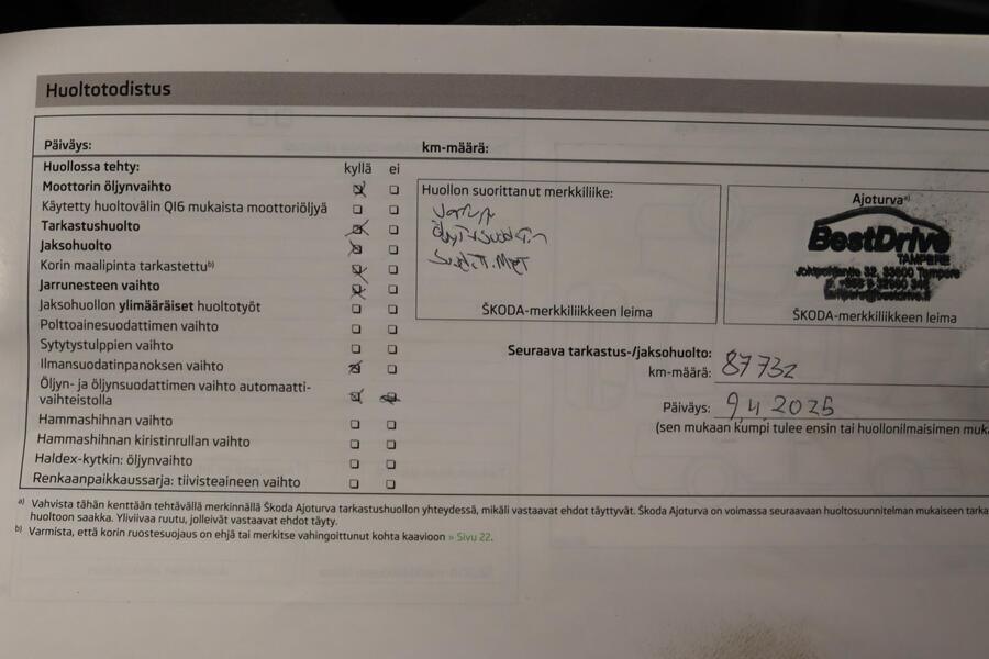 Skoda Octavia vaihtoauto