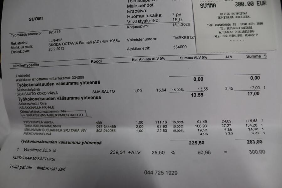 Skoda Octavia vaihtoauto