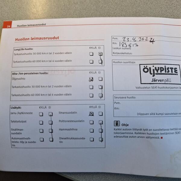 SEAT Ibiza vaihtoauto