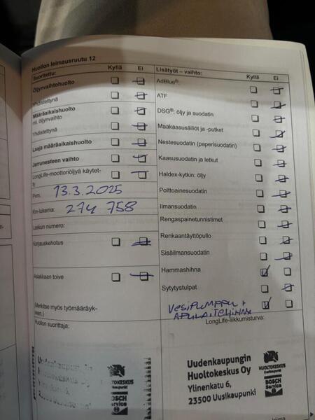 Volkswagen Passat vaihtoauto