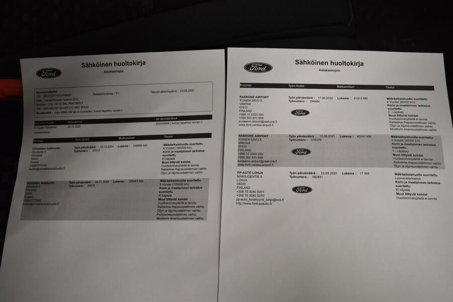 Ford Transit Custom vaihtoauto