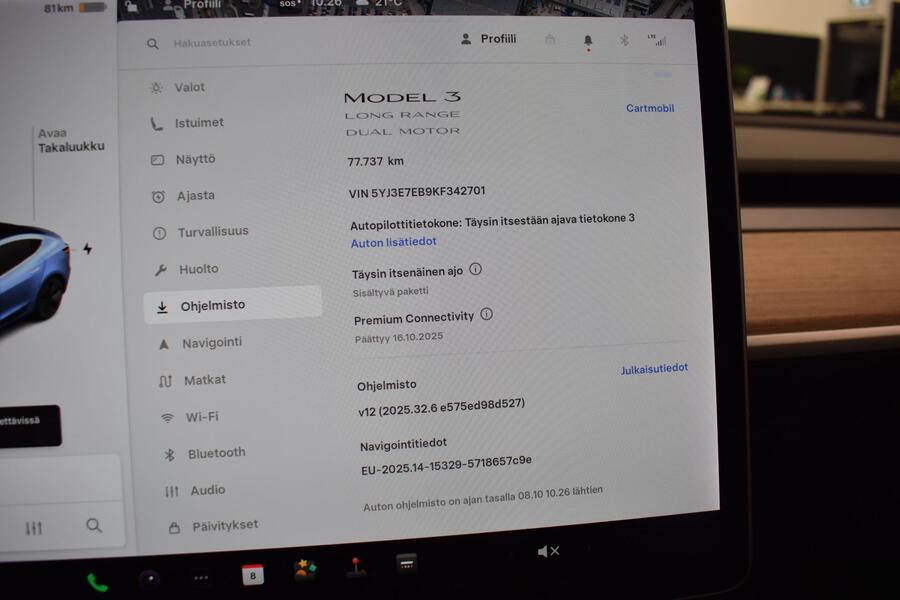 Tesla Model 3 vaihtoauto