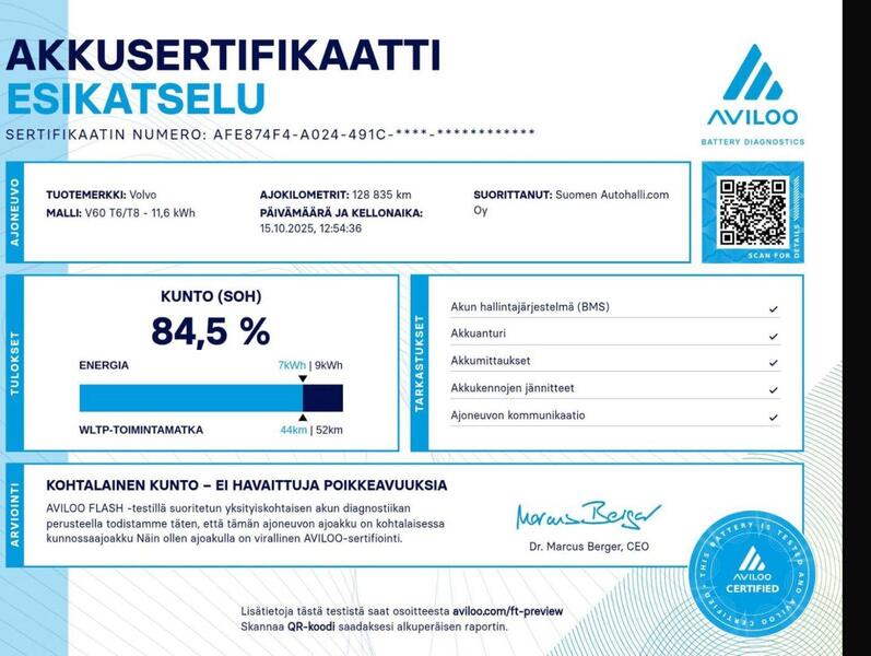 Volvo V60 vaihtoauto