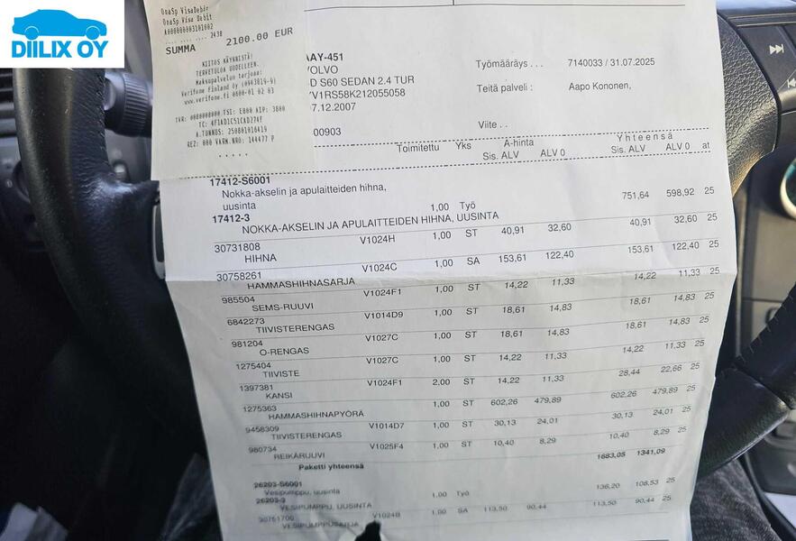 Volvo S60 vaihtoauto