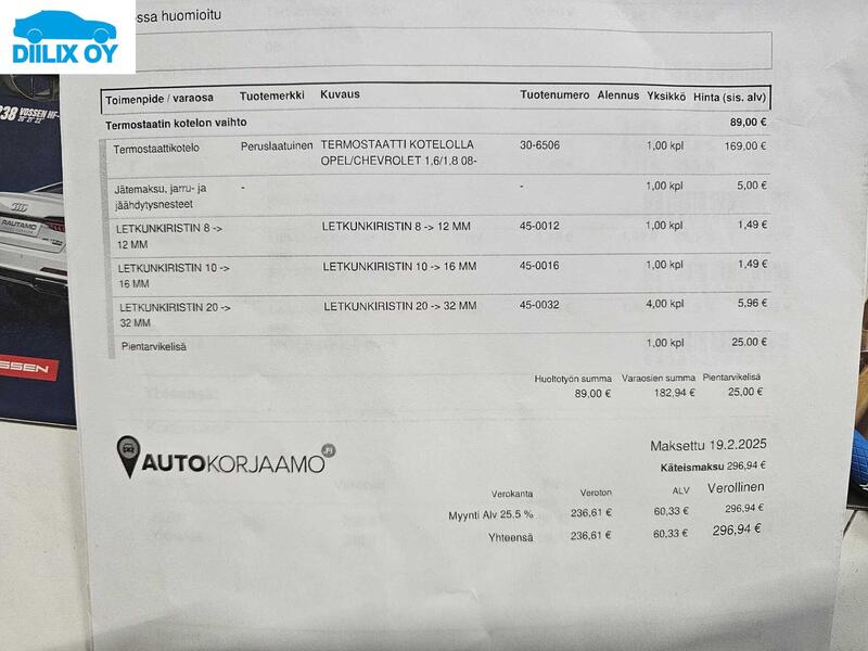 Opel Astra vaihtoauto