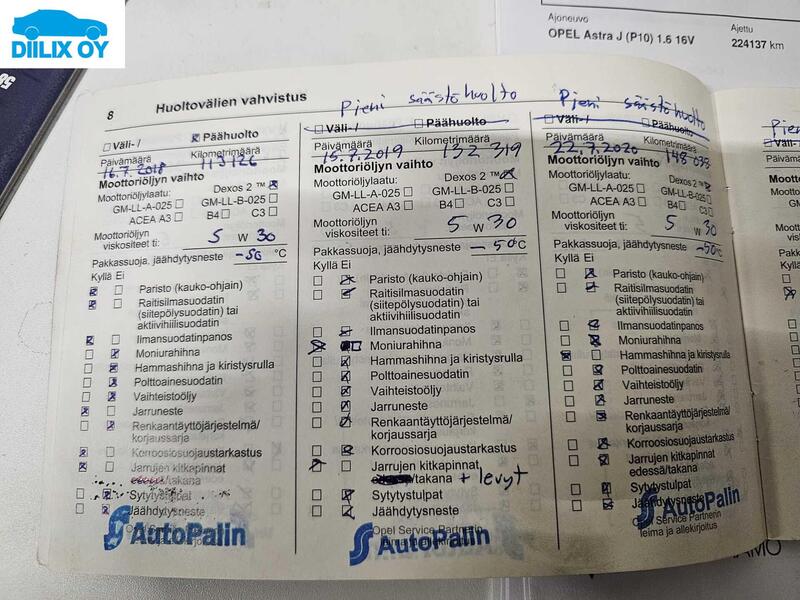 Opel Astra vaihtoauto