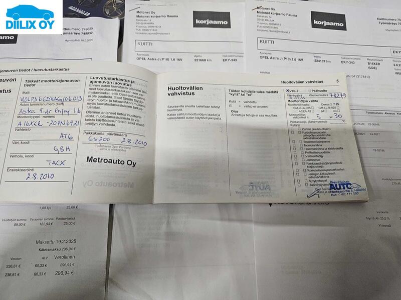 Opel Astra vaihtoauto