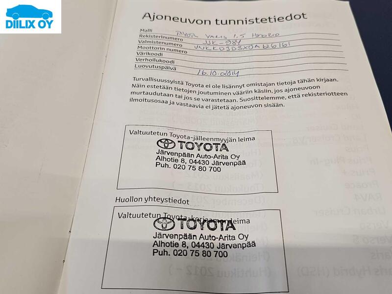 Toyota Yaris vaihtoauto