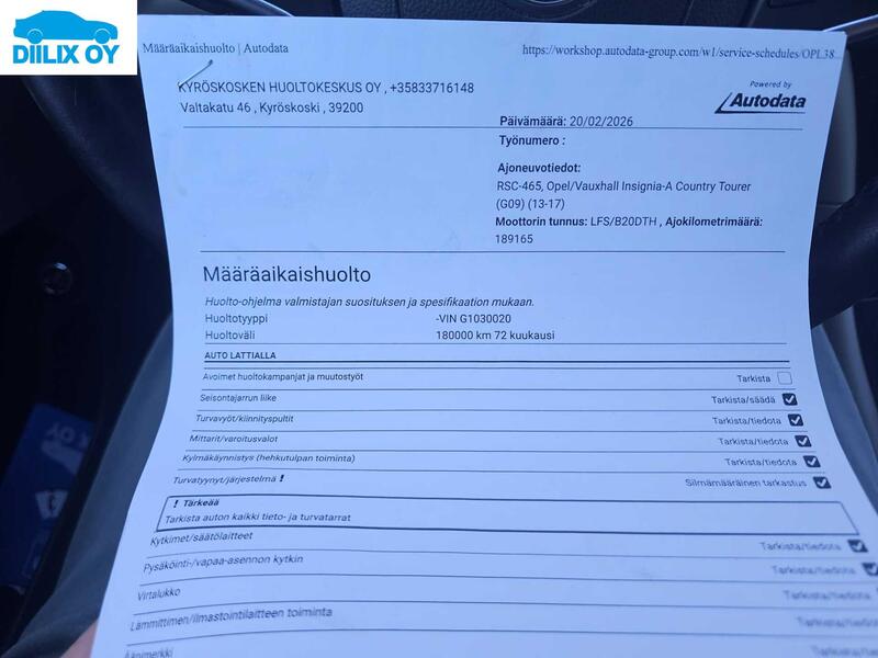 Opel Insignia vaihtoauto