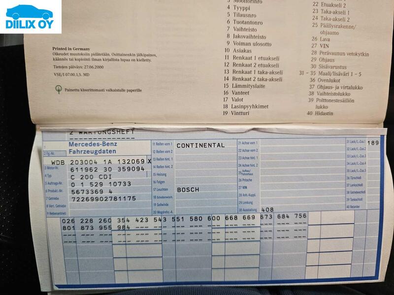 Mercedes-Benz C vaihtoauto