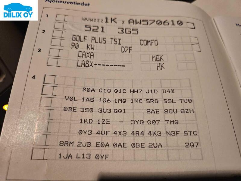 Volkswagen Golf Plus vaihtoauto