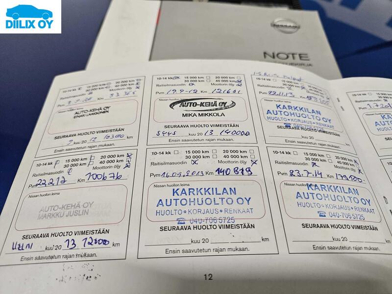 Nissan NOTE vaihtoauto