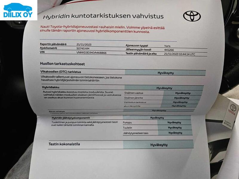 Toyota Yaris vaihtoauto