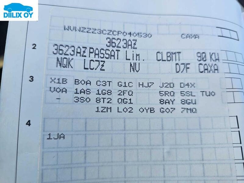 Volkswagen Passat vaihtoauto