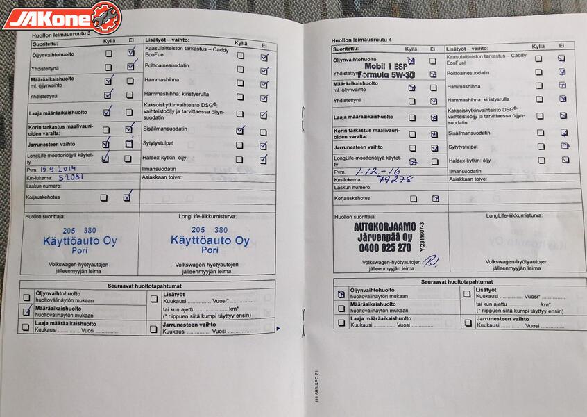 Volkswagen Caddy Maxi vaihtoauto