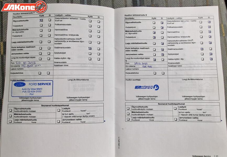 Volkswagen Caddy Maxi vaihtoauto