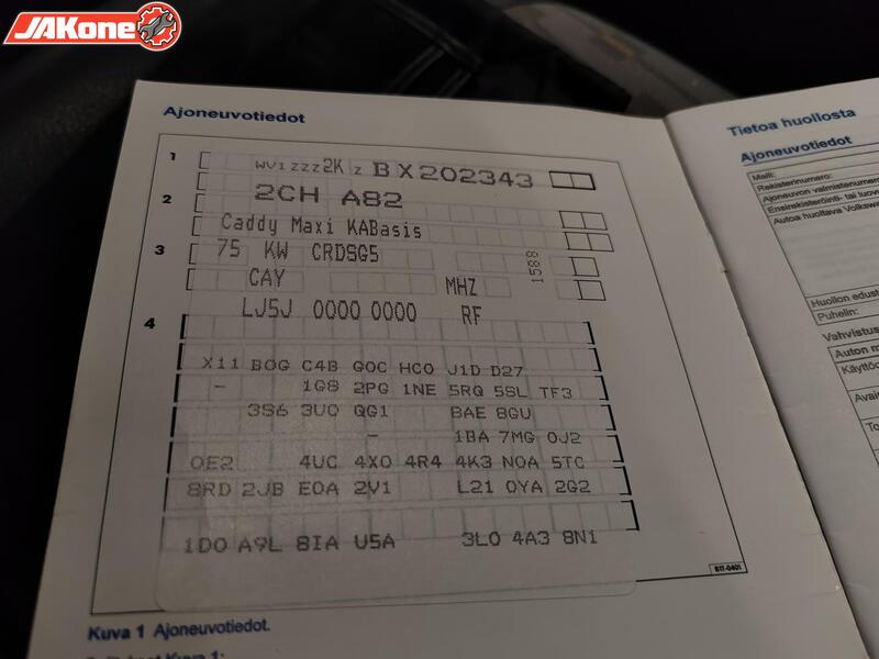 Volkswagen Caddy Maxi vaihtoauto