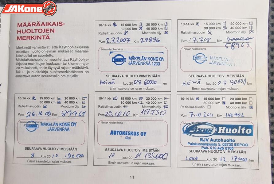 Nissan NOTE vaihtoauto
