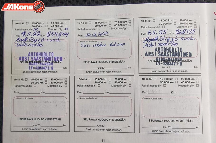 Nissan NOTE vaihtoauto