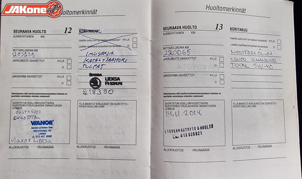 Land Rover Freelander vaihtoauto