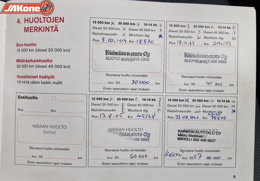 Nissan Primera vaihtoauto