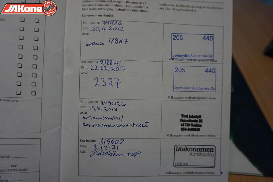 Volkswagen Passat vaihtoauto