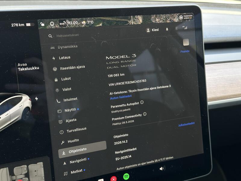 Tesla Model 3 vaihtoauto