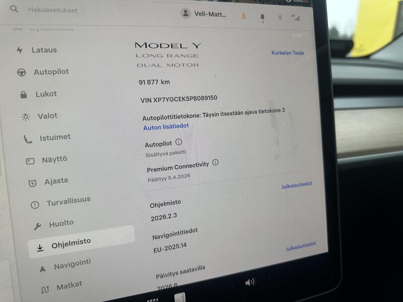 Tesla Model Y vaihtoauto