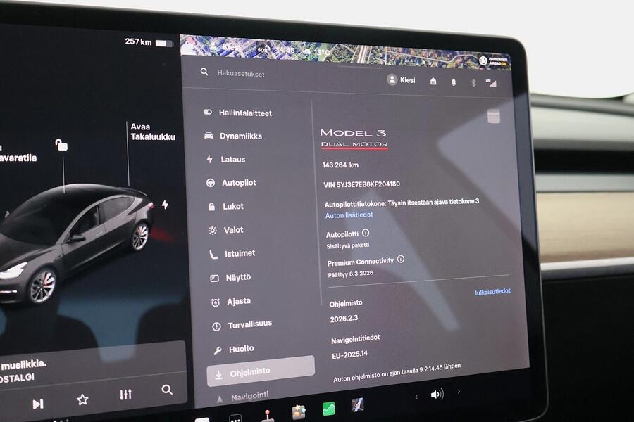 Tesla Model 3 vaihtoauto