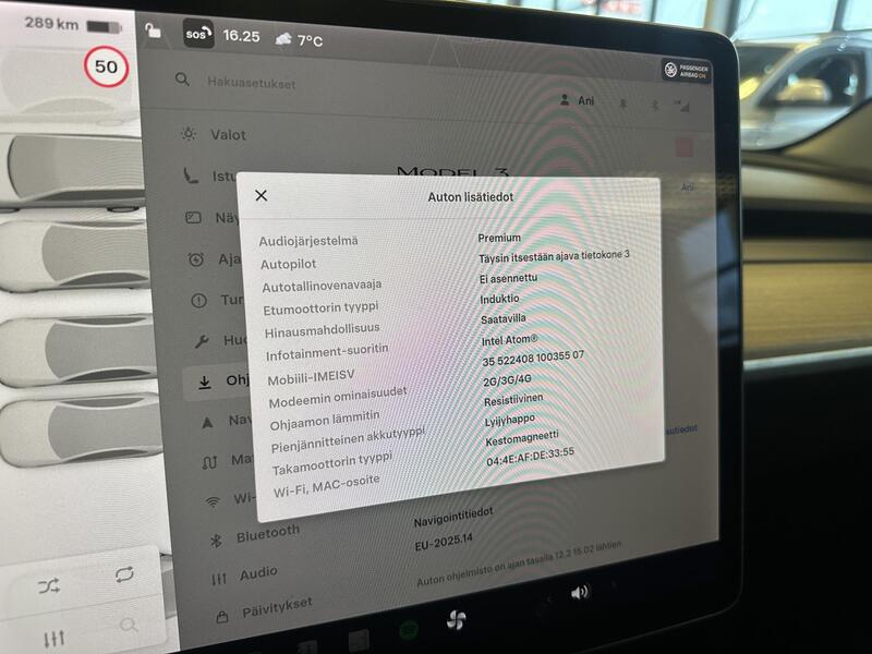 Tesla Model 3 vaihtoauto
